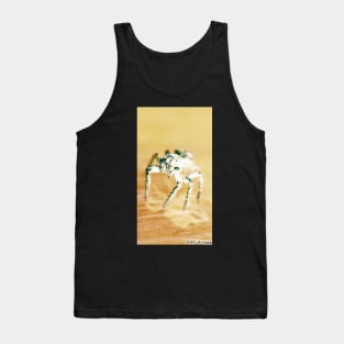 Yellow Jumping Spider Tank Top